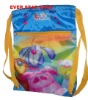 kids colorful printed drawstring backpack HX-SK092