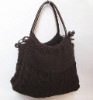 knitting bag patterns decorate with PU handle