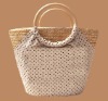 knitting straw handbag made by hand,eco-friendly