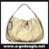 ladies bag in metallic color PU