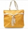 ladies best love yellow beach bag