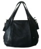 ladies black hobo bag