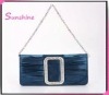 ladies elegant satin evening shoulder bag