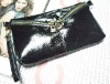 ladies fahsion shine leather wallet