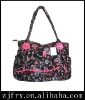 ladies' fashion canvas handbag