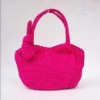 ladies fashion cotton handbag 2014