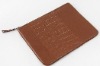 ladies fashion hard leather wallet