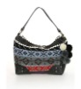 ladies fashion knitting handbag