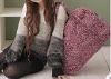 ladies fashion pink leopard print bag in stock