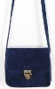 ladies fashion simple suede handbags