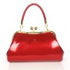 ladies fashion soft genuine leather shoulder handbag
