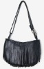 ladies fashion tassel leather handbags