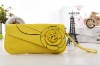 ladies flower leather wristlet evening bag 016