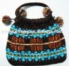 ladies' knitted fashion handbag