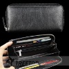 ladies leather purse,money holder with zipper closure