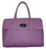 ladies purple pu handbag