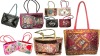 ladies sari handbags