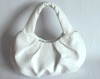 ladies' simple but elegant pu leather fashion handbag