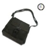 ladies simple design pu shoulder bag