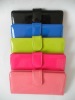 ladies solid color  pu wallet