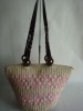 ladies straw shoulder handbag