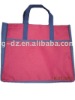 lady 600D pu shoulder promotional shopping bag