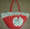 lady bag,straw bag,wheat-straw bag