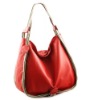 lady bags and cases ,shoulder hobo bag in HOT RED made of pu(L022)