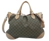 lady fashion checked handbag special design bag