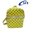 lady fashionable backpack