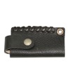 lady-hair-like leather wallet key