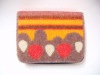 lady handmade beaded wallet