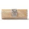 lady multicolor satin sequin clutch bag crystal handbag 39