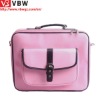 lady pink PU laptop briefcase