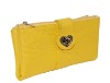 lady's PU wallets with front lock and 2compartments