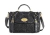 lady's belt accented fashion handbag 2011