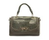 lady's crocdile pu leather handbag