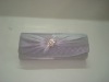 lady's high -quality satin evening bags,elegant evening bag