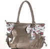 lady's newest and hotsale leisure light coffe butterfly shoulder bag
