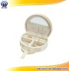 lady's portable make up accessory box and pu jewelry box