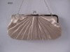 lady's satin clutch bag