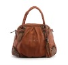 lady's tassel and ruffle U hand bag