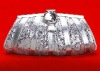 lady satin sequin silver clutch bag evening bags 39