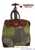 lady single handle trolley luggge bag