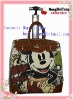 lady single handle trolley luggge case bag,