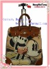 lady single handle trolley luggge case bag,