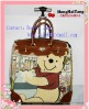 lady single handle trolley luggge case bag,