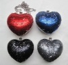 ladys' heart shape evening bag