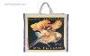 laminated cotton canvas shopping bag