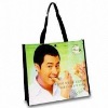 laminated tote bag with pp woven material for advertising